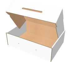 Самосборная коробка 350х250х110 мм, Т-22 "Е" белый