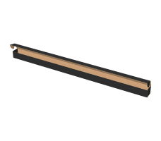 Самозбірна коробка 1210х60х60 мм, Т-22 "Е" чорний