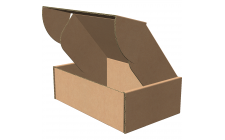 Самосборная коробка 150x100x50 мм, Т-22 "Е" бурый