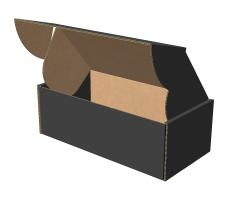 Самосборная коробка 200x100x70 мм, Т-22 "Е" чёрный