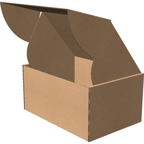Самосборная коробка 240х170х120 мм, Т-22 "Е" бурый Самосборная коробка 240х170х120 мм, Т-22 "Е" бурый