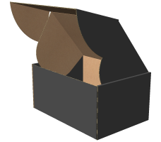 Самосборная коробка 240х170х120 мм, Т-22 "Е" чёрный