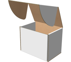 Самозбірна коробка 135х95х110 мм, Т-22 "Е" білий