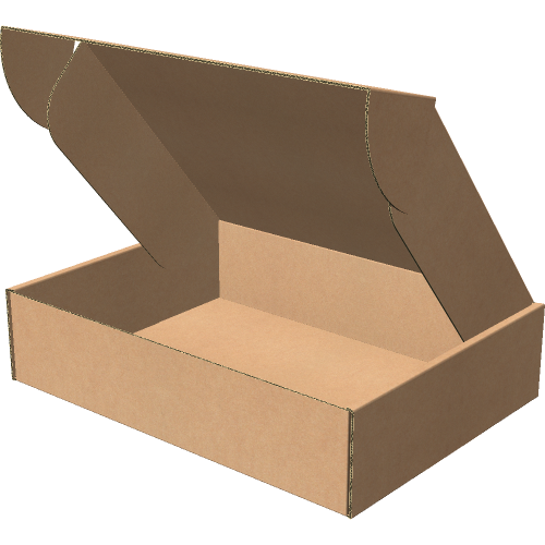 Самосборная коробка 249х185х58 мм, Т-22 "Е" бурый Самосборная коробка 249х185х58 мм, Т-22 "Е" бурый