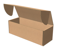 Самосборная коробка 255х95х85 мм, Т-22 "Е" бурый