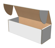 Самозбірна коробка 255х95х85 мм, Т-22 "Е" білий