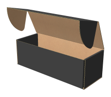 Самозбірна коробка 255х95х85 мм, Т-22 "Е" чорний