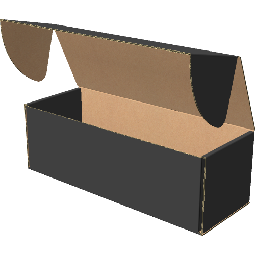 Самозбірна коробка 255х95х85 мм, Т-22 "Е" чорний Самозбірна коробка 255х95х85 мм, Т-22 "Е" чорний