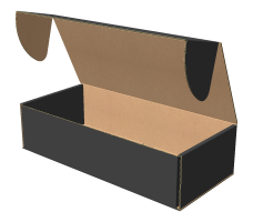 Самозбірна коробка 260х120х66 мм, Т-22 "Е" чорний