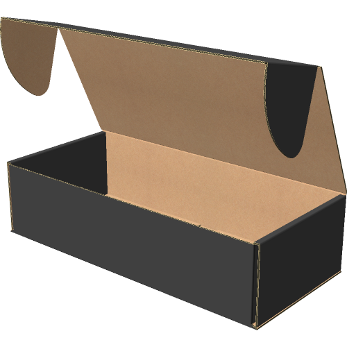 Самозбірна коробка 260х120х66 мм, Т-22 "Е" чорний Самозбірна коробка 260х120х66 мм, Т-22 "Е" чорний