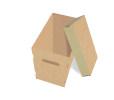 Самосборная коробка 273х165х272 мм, Т-24 «В» бурый