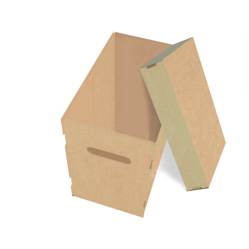 Самосборная коробка 273х165х272 мм, Т-24 «В» бурый