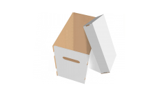 Самосборная коробка 273х165х272 мм, Т-24 «В» белый