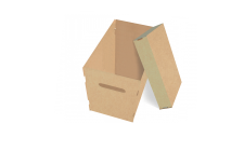 Самосборная коробка 290х190х230 мм, Т-24 «В» бурый