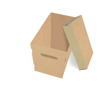 Самосборная коробка 290х190х230 мм, Т-24 «В» бурый