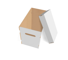 Самосборная коробка 290х190х230 мм, Т-24 «В» белый