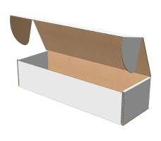 Самозбірна коробка  300х100х70 мм, Т-22 "Е" білий