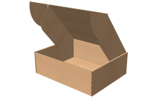 Самосборная коробка 300x250x100 мм, Т-22 "Е" бурый