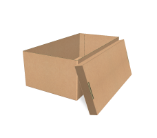 Самосборная коробка 482х239х147 мм, Т-24 «В» бурый