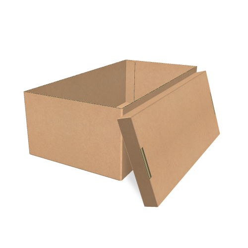 Самосборная коробка 482х239х147 мм, Т-24 «В» бурый