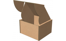 Самосборная коробка 90x90x60 мм, Т-22 "Е" бурый