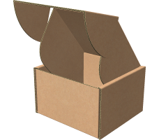 Самосборная коробка 90x90x60 мм, Т-22 "Е" бурый Самосборная коробка 90x90x60 мм, Т-22 "Е" бурый