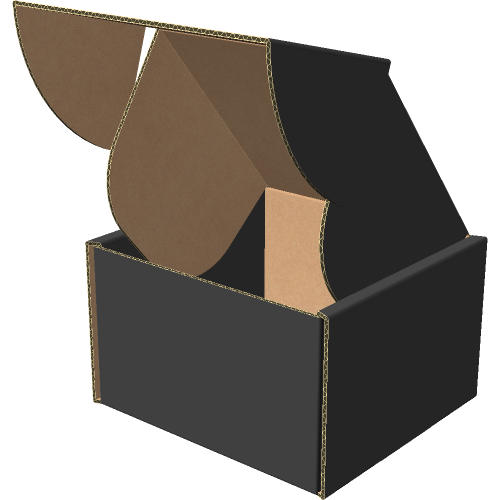 Самозбірна коробка 90х90х60 мм, Т-22 "Е" чорний Самозбірна коробка 90х90х60 мм, Т-22 "Е" чорний