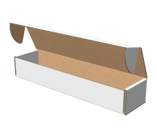 Самосборная коробка 250х60х40 мм, Т-22 "Е" белый