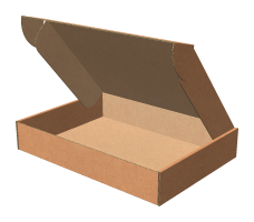 Самосборная коробка 290х210х50 мм, Т-22 "Е" бурый