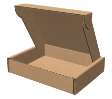 Самозбірна коробка 100x80x20 мм, Т-22 «Е» бурий