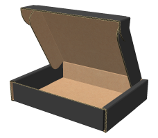 Самозбірна коробка 100x80x20 мм, Т-22 "Е" чорний