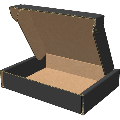 Самозбірна коробка 100x80x20 мм, Т-22 "Е" чорний