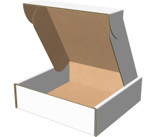 Самозбірна коробка 120х120х35 мм, Т-22 "Е" білий