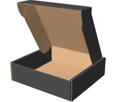 Самозбірна коробка 120х120х35 мм, Т-22 "Е" чорний