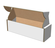 Самозбірна коробка 130х40х40 мм, Т-22 "Е" білий