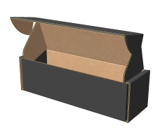 Самозбірна коробка 130х40х40 мм, Т-22 "Е" чорний