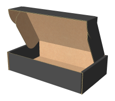 Самозбірна коробка 170х100х40 мм, Т-22 "Е" чорний