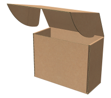 Самосборная коробка 185х85х145 мм, Т-22 "Е" бурый