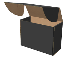 Самозбірна коробка 185х85х145 мм, Т-22 "Е" чорний