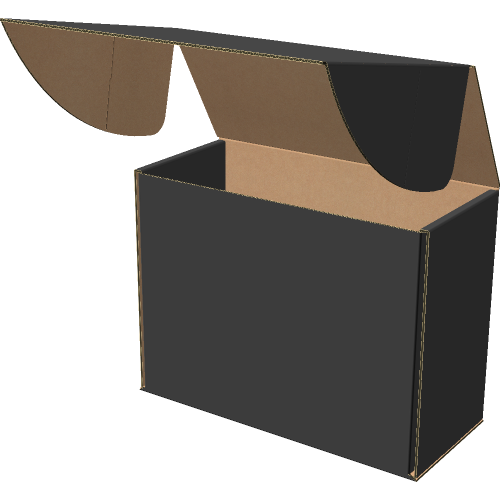 Самосборная коробка 185х85х145 мм, Т-22 "Е" чёрный