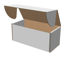 Самозбірна коробка 185х85х80 мм, Т-22 "Е" білий