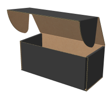 Самозбірна коробка 185х85х80 мм, Т-22 "Е" чорний