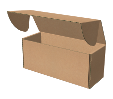Самозбірна коробка 195х75х85 мм, Т-22 "Е" бурий