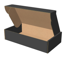 Самозбірна коробка 200х110х45 мм, Т-22 "Е" чорний