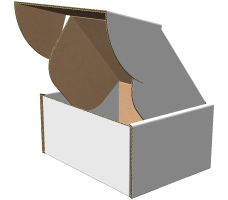 Самозбірна коробка 100x80x50 мм, Т-22 «Е» білий