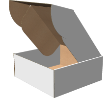 Самосборная коробка 250x250x100 мм, Т-22 "Е" белый