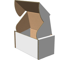 Самозбірна коробка 70х40х40 мм, Т-22 «Е» білий