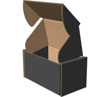 Самозбірна коробка 70х40х40 мм, Т-22 «Е» чорний