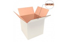 Гофроящик треxслойный (120x120x150 мм)T-23 "В" белый