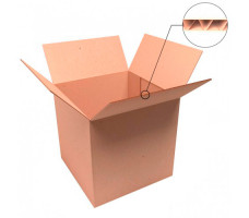 Гофроящик треxслойный (102x102x102 мм)T-23 "В" бурый